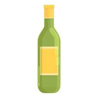 Argentinian wine bottle icon cartoon vector. Travel america vector