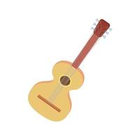 Charango icon in cartoon style vector