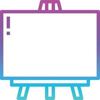 canvas draw paint creative - gradient icon vector