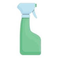 Spray for glass icon, cartoon style vector