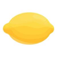 Lemon icon cartoon vector. Citrus fruit vector