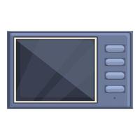 Home intercom icon cartoon vector. Video system vector