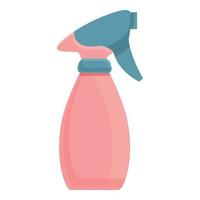 Washing spray icon, cartoon style