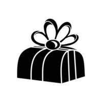 icono de caja de regalo vector