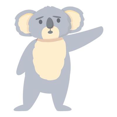 Koala show way icon cartoon vector. Animal bear 14365670 Vector Art at  Vecteezy