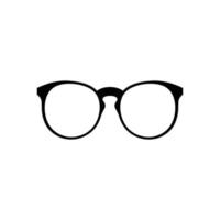 Eyeglasses icon simple vector