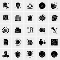 25 Universal Business Icons Vector Creative Icon Illustration to use in web and Mobile Related project