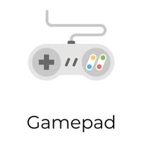 conceptos de gamepad de moda vector