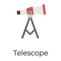 Trendy Telescope Concepts vector