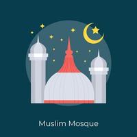 Trendy Mosque Concepts vector