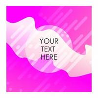 Colorful background with typography design vector