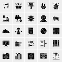 25 Universal Business Icons Vector Creative Icon Illustration to use in web and Mobile Related project