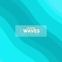 wave vector abstract background flat design stock illustration