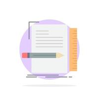 Code coding file programming script Flat Color Icon Vector