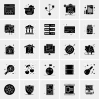 25 Universal Business Icons Vector Creative Icon Illustration to use in web and Mobile Related project