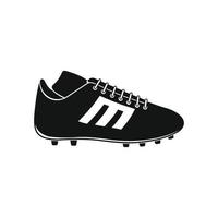 Sport shoe with cleats icon vector