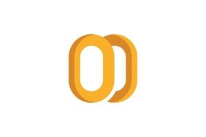 Letter O Colorful Logo vector