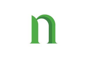 Creative Letter N Logo vector