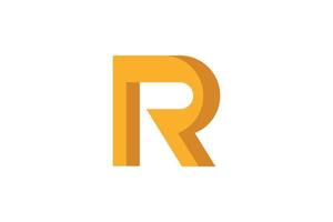 Abstract R Letter Logo vector