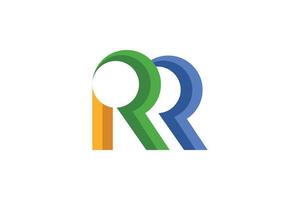 Abstract R Letter Logo vector