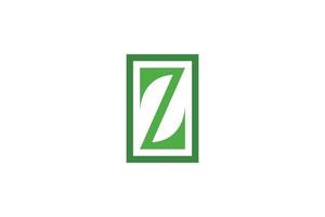 plantillas creativas de logotipos de letras z vector