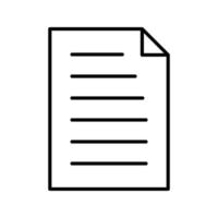 Unique Document Vector Icon