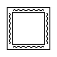 Unique Frame Vector Icon