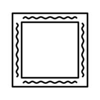 Unique Frame Vector Icon