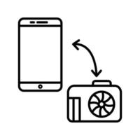 Unique Transfer Images Vector Icon