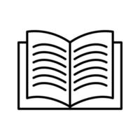 Unique Textbook Vector Icon