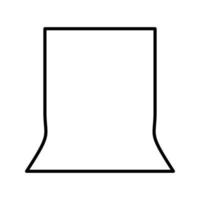 Unique Back Stand Vector Icon
