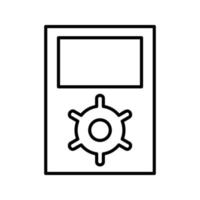 Unique Portfolio Management Vector Icon