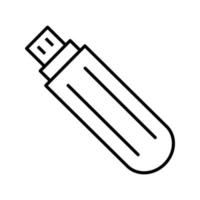 Unique USB Drive Vector Icon