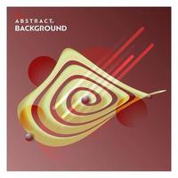 Abstract line background with brown background vector