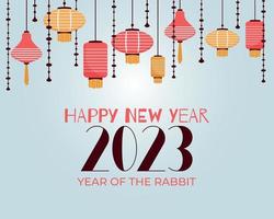 Happy Chinese New Year poster vector