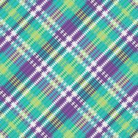 Tartan or plaid retro color pattern. vector