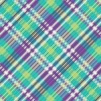 Tartan or plaid retro color pattern. vector