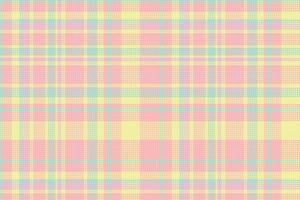 Tartan or plaid retro color pattern. vector