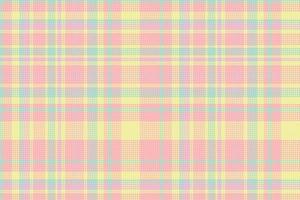 Tartan or plaid retro color pattern. vector