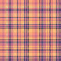 Tartan or plaid retro color pattern. vector