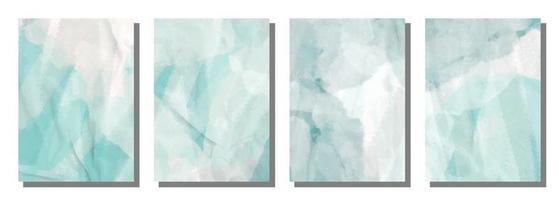 Abstract water color brush background. Set background. vector