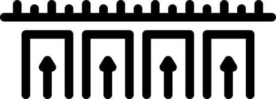 line icon for equally vector