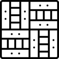 line icon for floor vector