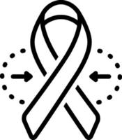 line icon for aids vector