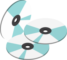 speicher-cd-illustration im isometrischen 3d-stil png