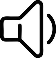Speaker sound icon symbol on the white background vector