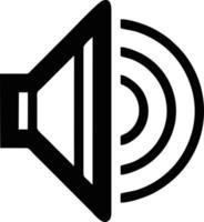Speaker sound icon symbol on the white background vector