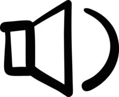 Speaker sound icon symbol on the white background vector