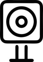 Speaker sound icon symbol on the white background vector