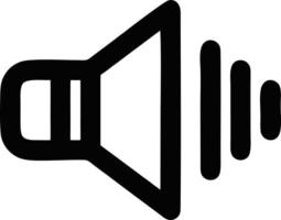 Speaker sound icon symbol on the white background vector